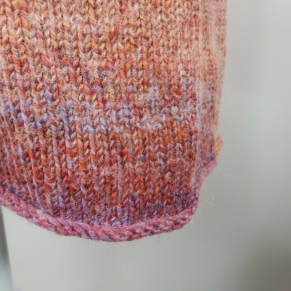 Noble Outfitters Ombre Scarf Cardigan Knit Sweater XS Waterfall Equestrian Long - Picture 5 of 12